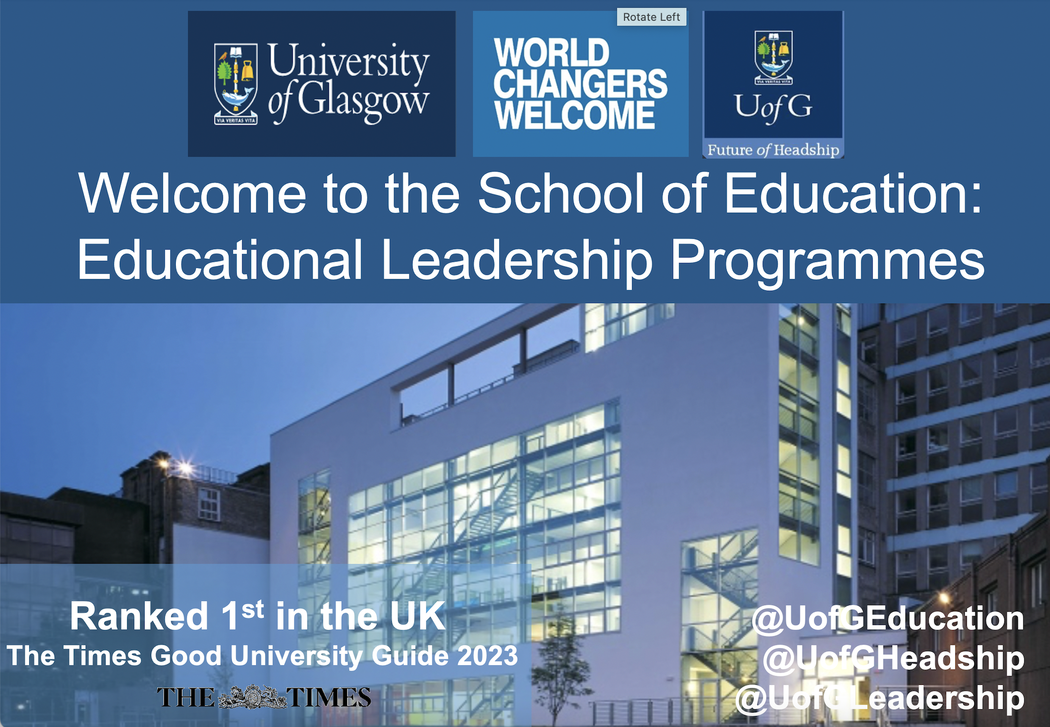Image of the School of Education